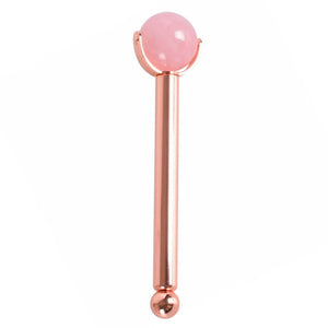 Lollipop Rose Quartz Face Roller - Comfort Beauty